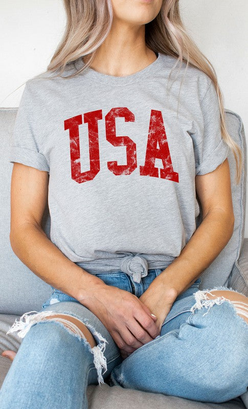 Vintage Varsity USA Graphic Tee