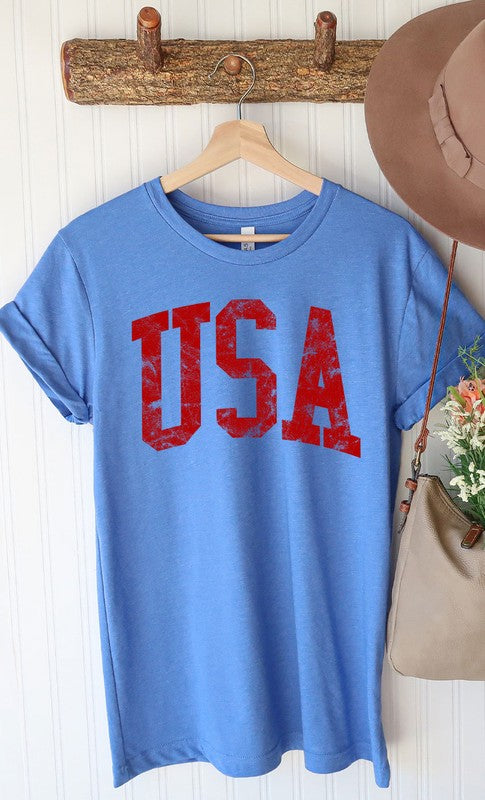 Vintage Varsity USA Graphic Tee