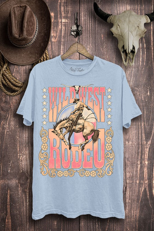 Wild West Rodeo Graphic Top