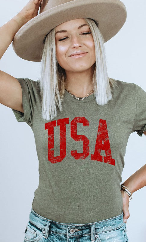 Vintage Varsity USA Graphic Tee