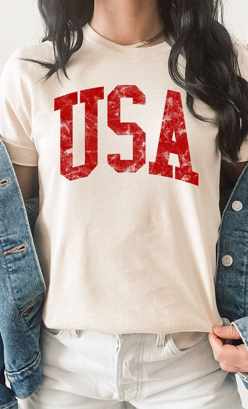 Vintage Varsity USA Graphic Tee