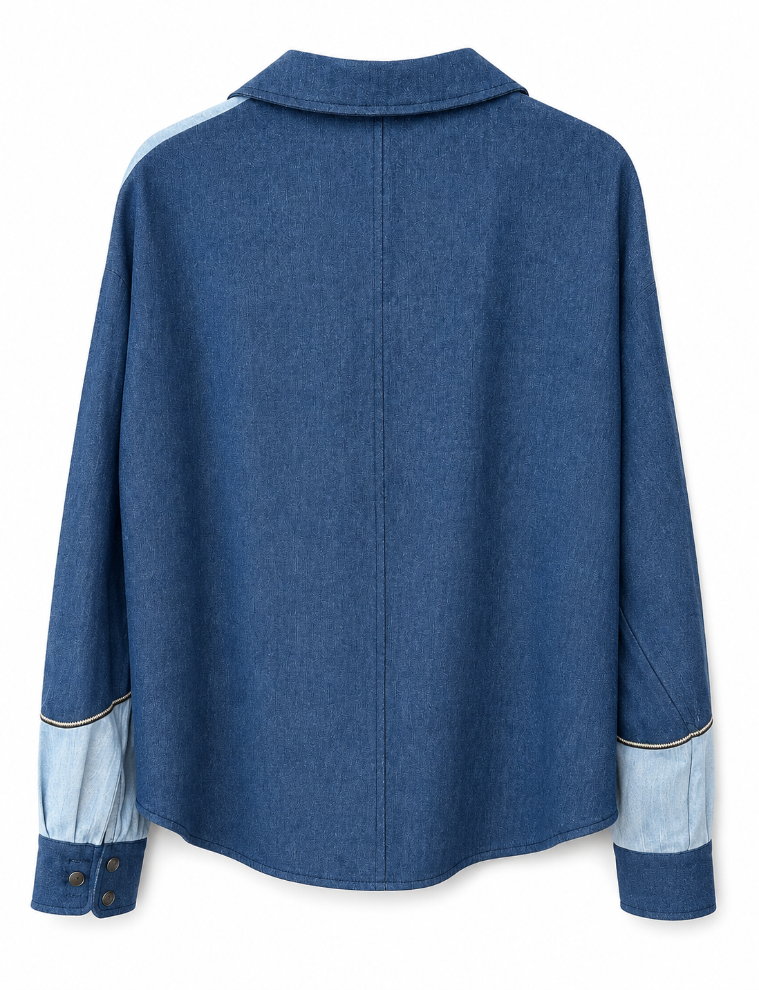 Western Long Sleeve Denim Shirt
