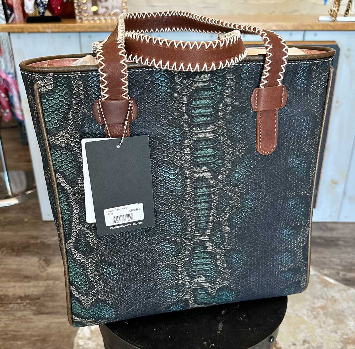 Consuela Classic Tote, Rattler