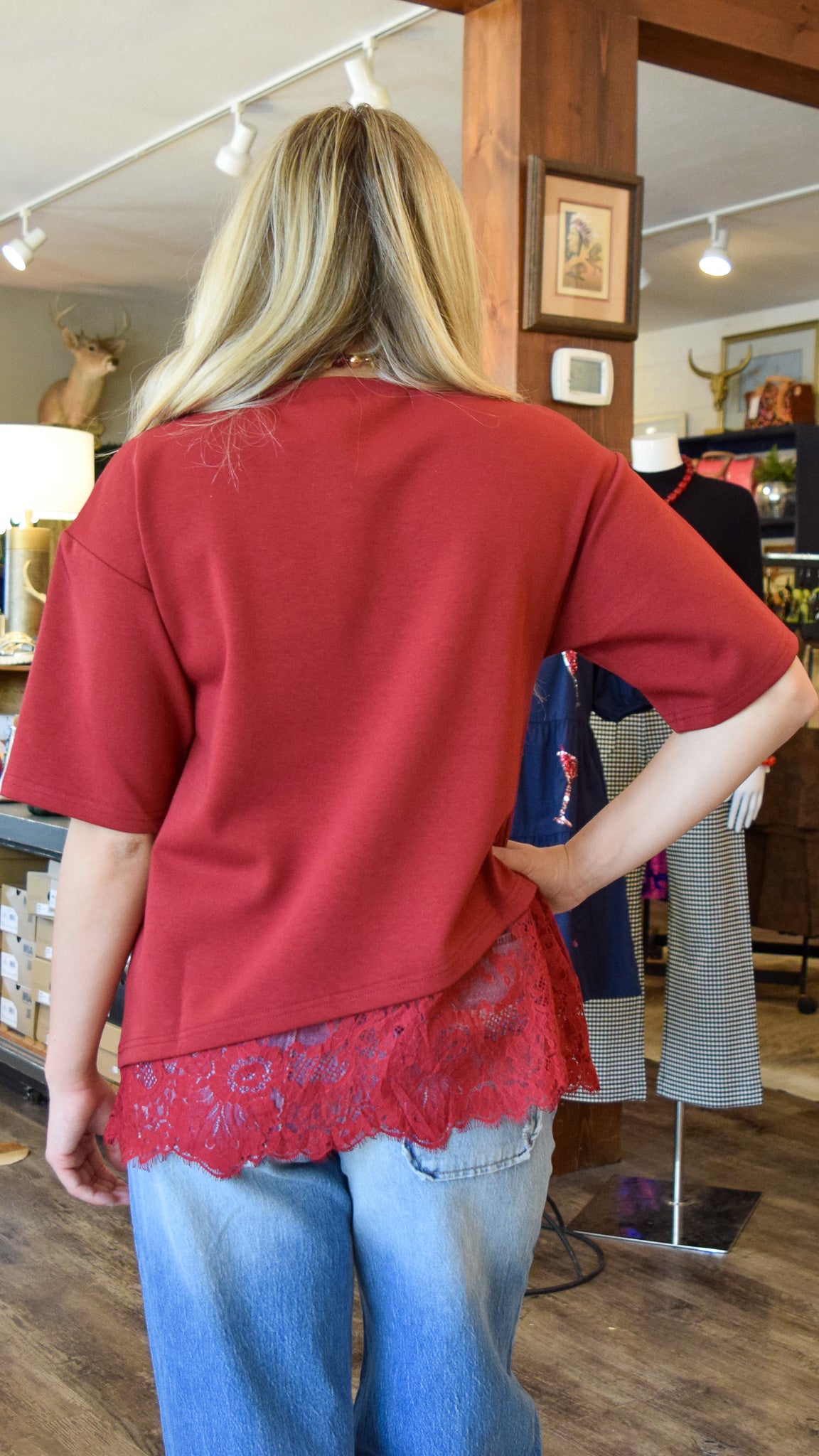 Jodifl Lace-Trim Top