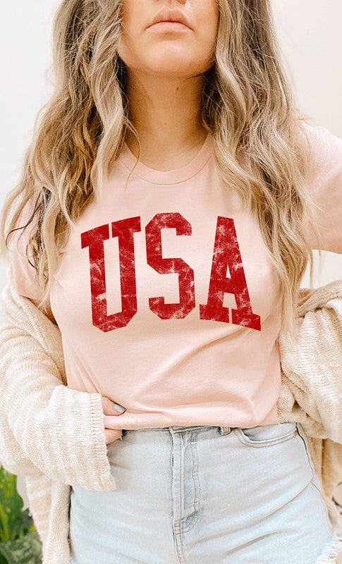 Vintage Varsity USA Graphic Tee